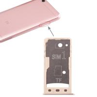 2 SIM-kaart lade/micro SD-kaart lade voor Xiaomi Redmi 5A (goud)