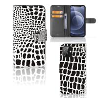 iPhone 12 | 12 Pro (6.1") | Telefoonhoesje | Met pasjeshouder | Slangenprint