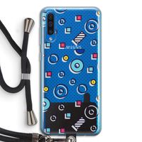 8-bit N°9: Samsung Galaxy A50 Transparant Hoesje met koord