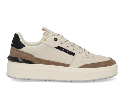 Cruyff Endorsed Tennis 101 cream taupe Wit maat 43