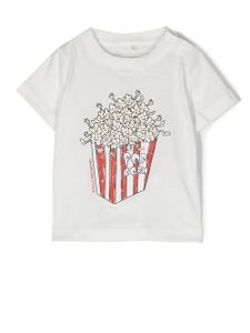 Stella McCartney Kids t-shirt à imprimé graphique - Blanc