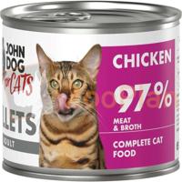 JD FOR CATS Kipfilets - natvoer voor katten 140g