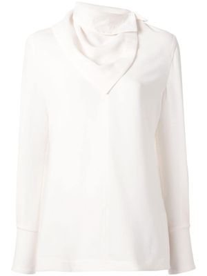 3.1 Phillip Lim blouse à foulard amovible - Blanc
