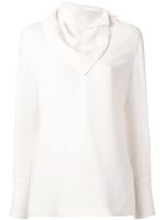 3.1 Phillip Lim blouse à foulard amovible - Blanc 3.1 Phillip Lim blouse à foulard amovible - Blanc