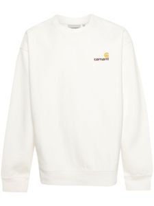 Carhartt WIP sweat American Script - Tons neutres