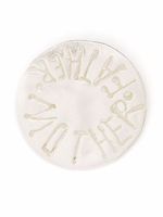 Jil Sander pins Lettering à détails gravés - Argent Jil Sander pins Lettering à détails gravés - Argent
