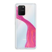 Paarse stroom: Samsung Galaxy S10 Lite Transparant Hoesje
