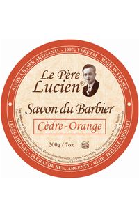 Le Pere Lucien scheercrème Cederhout en Sinaasappel 200gr