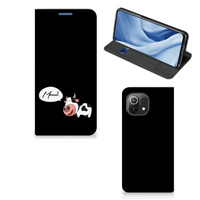 Xiaomi 11 Lite NE 5G | Mi 11 Lite Magnet Case Cow - thumbnail