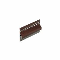 Trim/kraal Ventilatieprofiel Mahonie (dakrand) - Keralit (2833)