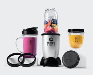 NutriBullet Magic Bullet Blender voor op aanrecht 250 W Zilver