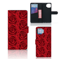 Motorola Moto G 5G Plus Hoesje Red Roses - thumbnail