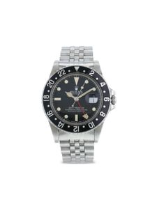 Rolex montre GMT-Master 40 mm pre-owned (1982) - Argent