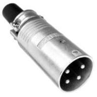 Amphenol EP-6-12 XLR-connector Stekker, recht Aantal polen: 6 Zilver 1 stuk(s)