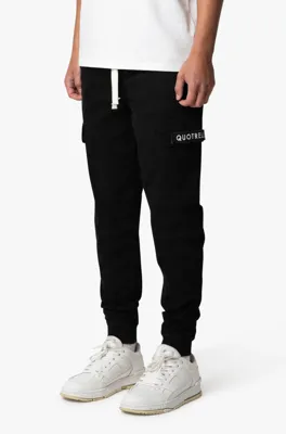 Quotrell Casablanca Cargo Broek Zwart - Maat XL - Kleur: Zwart | Soccerfanshop