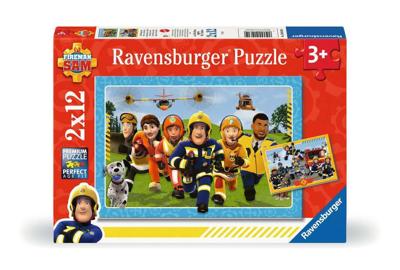 Ravensburger puzzel 2x12 stukjes de redding is nabij