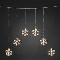 Kerstgordijn voor buiten - Warm wit - 48 LED&apos;s - Lengte : 0,9 m