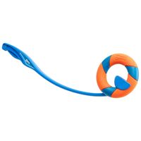 Chuckit! Launcher Ring Chaser, blauw-oranje - thumbnail