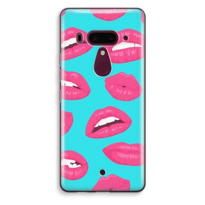 Bite my lip: HTC U12+ Transparant Hoesje