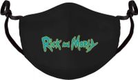 Rick and Morty - Logo Adjustable Shaped Face Mask (1 Pack)