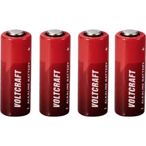 VOLTCRAFT VC-16107975 Speciale batterij 23A Button-top Alkaline 12 V 50 mAh 4 stuk(s)