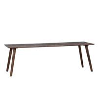 Giga Meubel - Eettafel 240cm Donkerbruin - Mangohout - Tafel Oslo - thumbnail