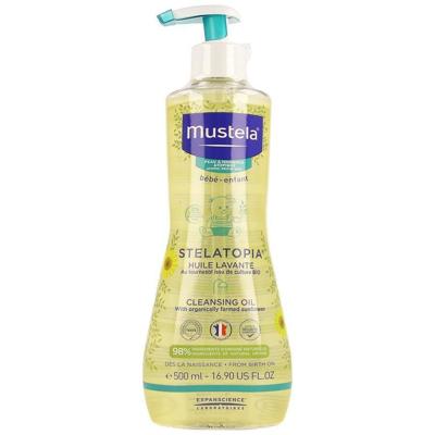 Mustela Bébé Stelatopia Was Olie 500ml