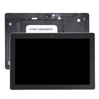 LCD-scherm en Digitizer met Frame voor Asus ZenPad 10 Z300C / Z300CG / Z300CL / Z300CNL / P023 / P01T (groene Flex kabel Version)(Black)