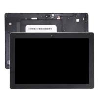 LCD-scherm en Digitizer met Frame voor Asus ZenPad 10 Z300C / Z300CG / Z300CL / Z300CNL / P023 / P01T (groene Flex kabel Version)(Black)