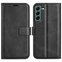 Lunso - Samsung Galaxy S23 Plus - cover bookcase hoes - Zwart