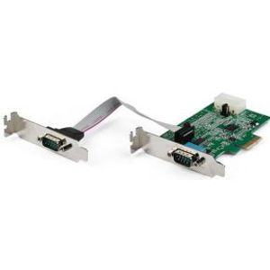StarTech.com 2-poorts RS232 seriële adapter kaart met 16950 UART