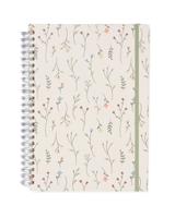 HEMA Fotoboek Plakboek Met Spiraal 32.5x23 Bloemen