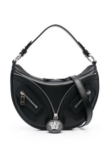 Versace petit sac porté épaule Repeat - Noir