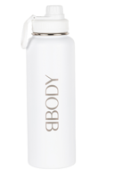 BBody Accessoire Stainless Steel Bottle XL Wit 1St