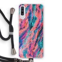 Electric Times: Samsung Galaxy A70 Transparant Hoesje met koord Electric Times: Samsung Galaxy A70 Transparant Hoesje met koord