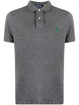 Polo Ralph Lauren polo à patch logo - Gris