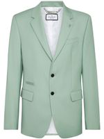 Philipp Plein blazer Gigolò Fit en laine vierge - Vert - thumbnail