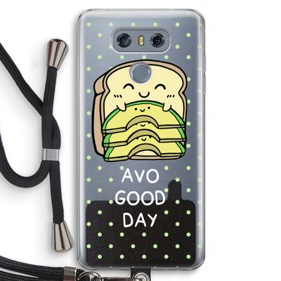 Avo Good Day: LG G6 Transparant Hoesje met koord