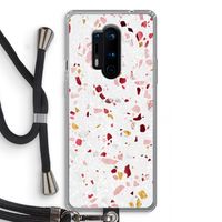 Terrazzo N°9: OnePlus 8 Pro Transparant Hoesje met koord
