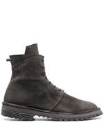 Moma bottines Tronchetto en daim - Gris - thumbnail