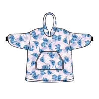 Disney Lilo & Stitch Hoodie Fleece deken Flower licht rose, 3 - 6 jaar