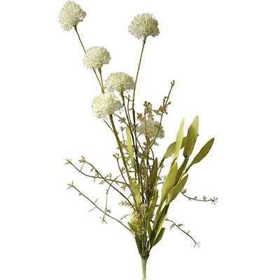 Ball floral spray 55cm creme - Buitengewoon de boet