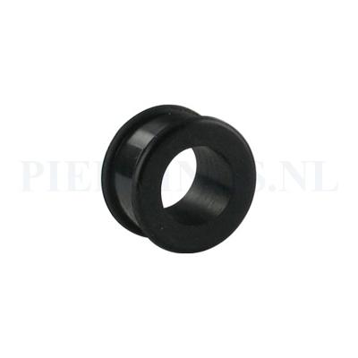 Tunnel siliconen zwart 19 mm 19 mm