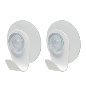 Handdoekhaak Tiger Simply Zuignap 2 Stuks Wit