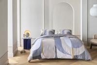 Kardol Kardol by Beddinghouse Dekbedovertrek Archi Blauwgrijs 260x200/220 cm