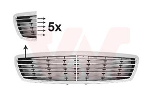 Radiateurgrille ** Equipart ** VAN WEZEL, u.a. für Mercedes-Benz