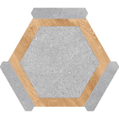 Monopole Avant Hexagon Tegels Oregon Haya Gris 22 x 25 CM Porselein