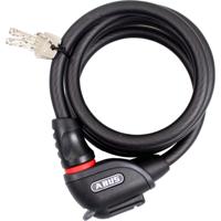 Abus spiraal kabelslot phantom 8950/180 zwart - 180cm