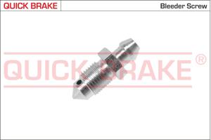 Ontluchtingsschroef/-klep, remklauw, Ontluchtingsschroef / -nippel, Ontluchtingsschroef/-klep, remcilinder QUICK BRAKE, u.a. für Ford, Renault, Volvo,