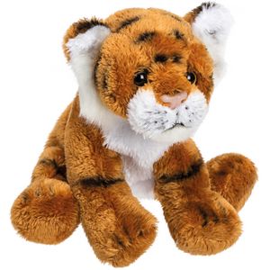 Pluche Tijger knuffeldier van 13 cm